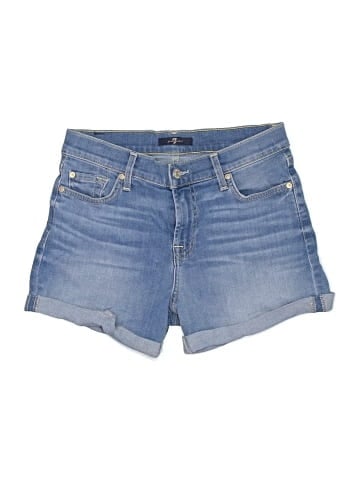 7 For All Mankind Denim Shorts (view 1)