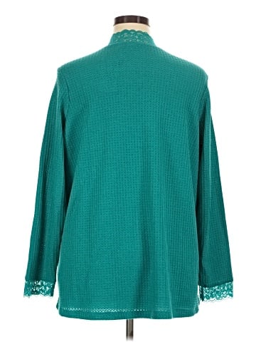 LOGO by Lori Goldstein Long Sleeve Blouse (view 2)