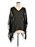 Unbranded Black 3/4 Sleeve Blouse Size XL (estimated) - photo 1
