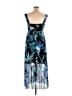 Connected Apparel Tropical Blue Cocktail Dress Size 14 - photo 2