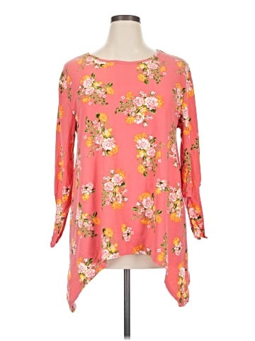 Bobbie Brooks 3/4 Sleeve T-Shirt (view 1)