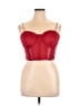 Say What? Red Sleeveless Blouse Size XL - photo 1