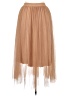 Shein 100% Polyester Tan Casual Skirt Size XL - photo 2