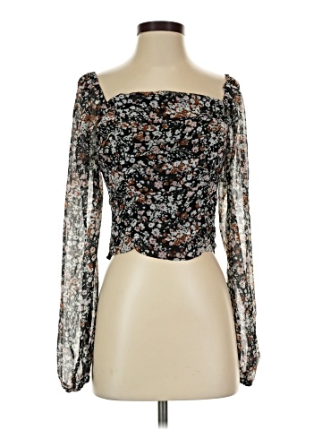 Lulus Long Sleeve Blouse (view 1)