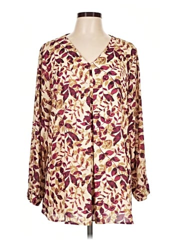 Norm Thompson Long Sleeve Blouse (view 1)