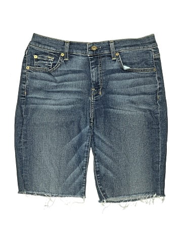 7 For All Mankind Denim Shorts (view 1)