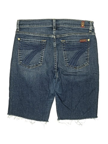 7 For All Mankind Denim Shorts (view 2)