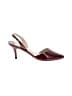 Boden 100% Leather Burgundy Heels Size EU 41 - photo 1