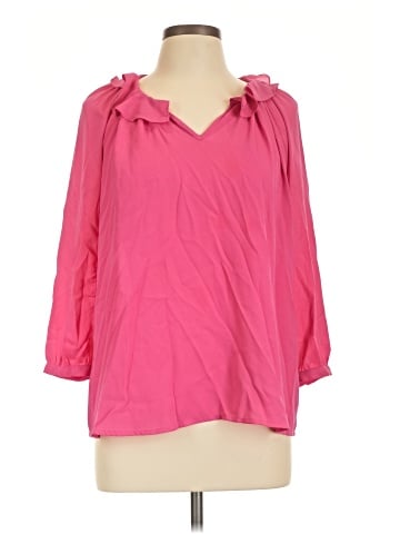 Elle 3/4 Sleeve Blouse (view 1)