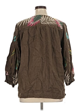 Johnny Was 3/4 Sleeve Blouse (view 2)