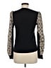 Veronica Beard 100% Wool Paisley Black Wool Pullover Sweater Size M - photo 2