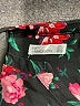 89th & Madison 100% Polyester Floral Black Long Sleeve Blouse Size M - photo 7