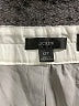 J.Crew Chevron-herringbone Gray Wool Pants Size 12 (tall) - photo 7