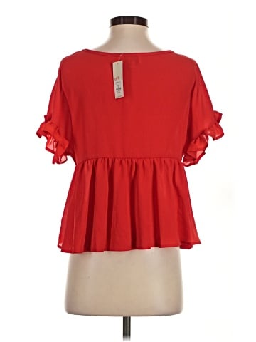 Jun & Ivy Short Sleeve Blouse (view 2)