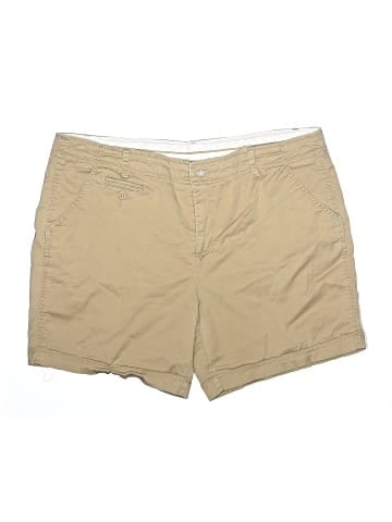Faded Glory Khaki Shorts (view 1)