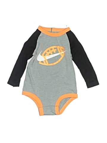 Nike Long Sleeve Onesie (view 1)