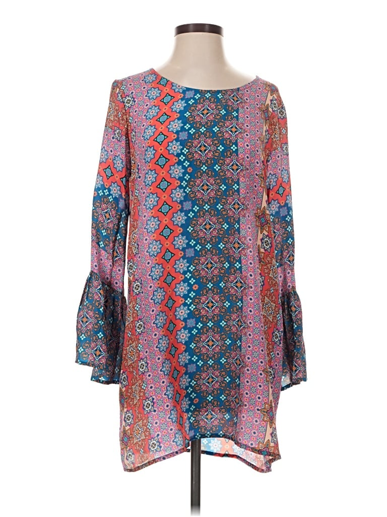 Pre-owned Tolani Casual Dress In Blue