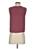 Babaton 100% Polyester Burgundy Sleeveless Blouse Size S - photo 2