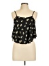 Mudd 100% Polyester Black Sleeveless Blouse Size L - photo 1