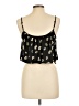 Mudd 100% Polyester Black Sleeveless Blouse Size L - photo 2