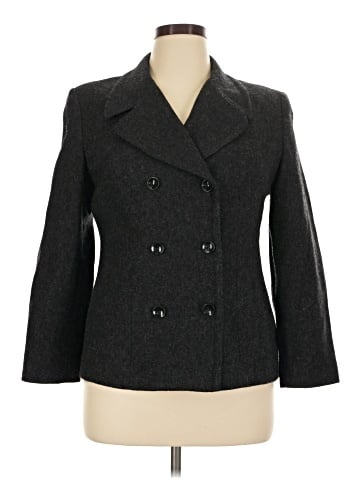 Oleg Cassini Coat (view 1)