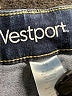 Westport Chevron-herringbone Blue Jeans Size 16 - photo 4