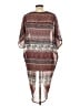 Live 4 Truth 100% Polyester Brown Kimono Size L - photo 2