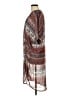 Live 4 Truth 100% Polyester Brown Kimono Size L - photo 5