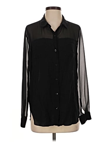 BCBGeneration Long Sleeve Blouse (view 1)