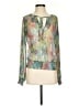 Ramy Brook Green Long Sleeve Blouse Size XS - photo 1