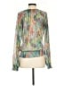Ramy Brook Green Long Sleeve Blouse Size XS - photo 2