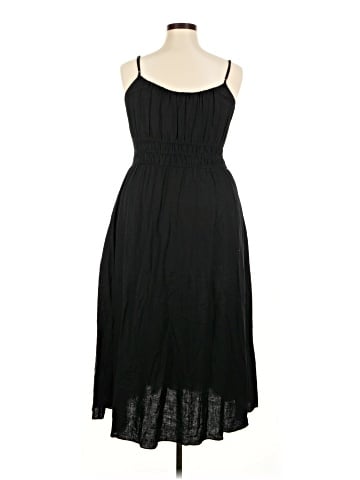 Madewell Linen-Blend Sophia Cami Midi Dress (view 2)