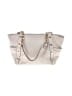 MICHAEL Michael Kors 100% Leather Solid White Gray Shoulder Bag One size - photo 3