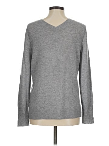 Halogen Cashmere Pullover Sweater (view 2)