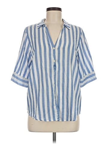 J.Crew 3/4 Sleeve Button-Down Shirt (view 1)