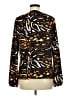 Rafaella Animal Print Black Long Sleeve Blouse Size M - photo 2