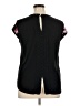 Daniel Rainn Black Short Sleeve Blouse Size XL - photo 2