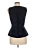 Zara 100% Polyester Black Sleeveless Blouse Size M - photo 2