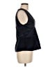 Zara 100% Polyester Black Sleeveless Blouse Size M - photo 4
