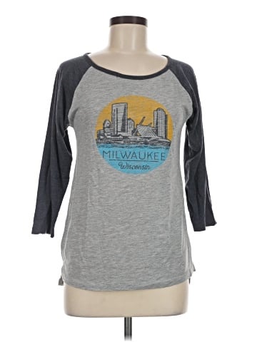 Platinum 3/4 Sleeve T-Shirt (view 1)