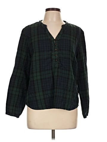 L.L.Bean Long Sleeve Blouse (view 1)