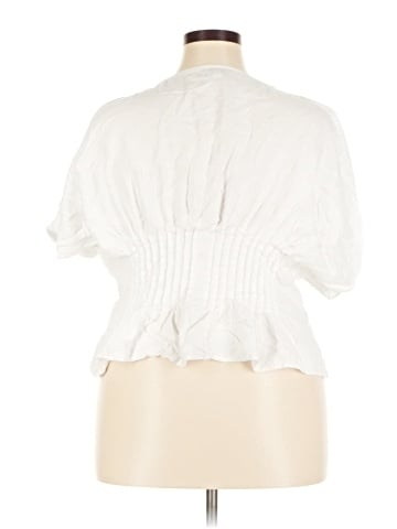 M&S Short Sleeve Blouse (view 2)