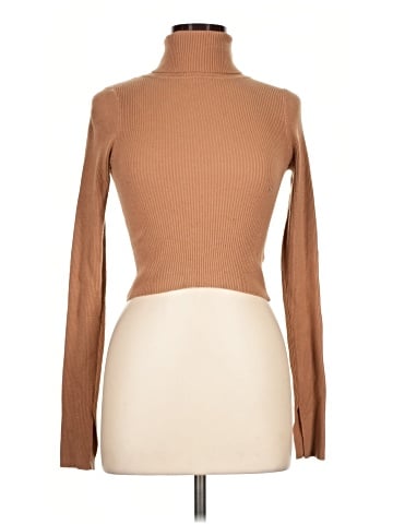 Olivaceous Turtleneck Sweater (view 1)