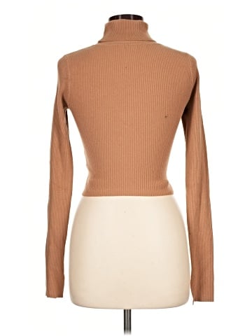 Olivaceous Turtleneck Sweater (view 2)