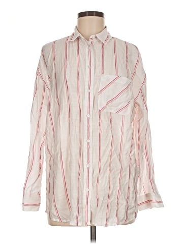 Express Long Sleeve Button-Down Shirt (view 1)