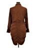 Torrid Brown Casual Dress Size 1X Plus (1) - photo 2