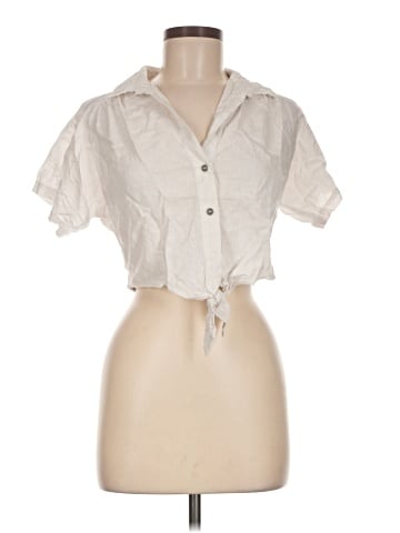 Kendall & Kylie Short Sleeve Blouse (view 1)