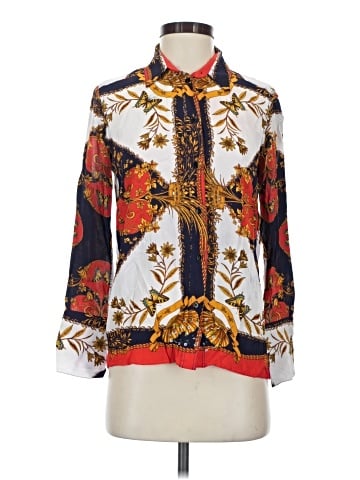 Sandro Long Sleeve Blouse (view 1)