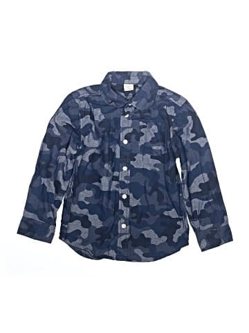 Gymboree Long Sleeve Button-Down Shirt (view 1)