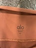 Alo Solid Burgundy Active Pants Size XS - photo 4